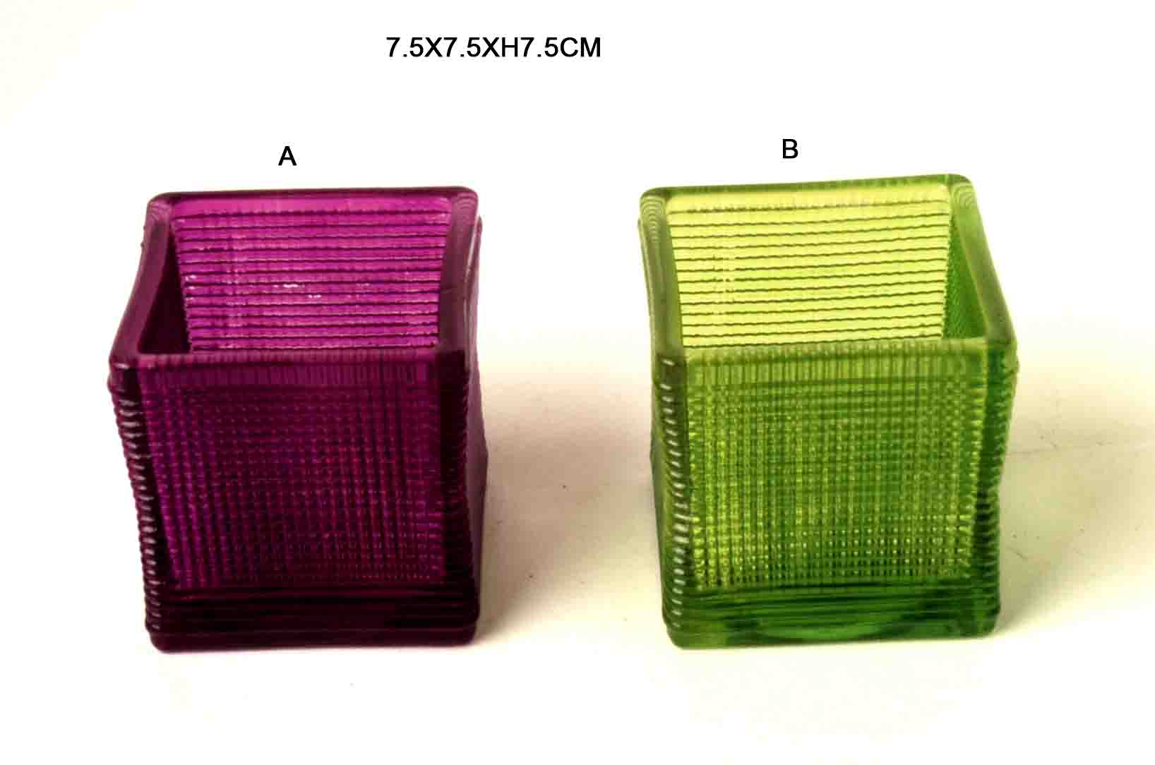 Square Candle Holders