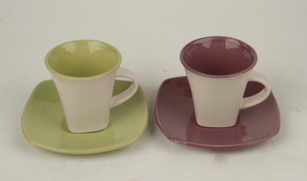 Ceramic Mug With Plate