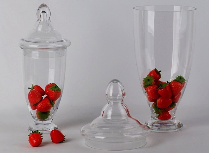 Glass Candy Jar